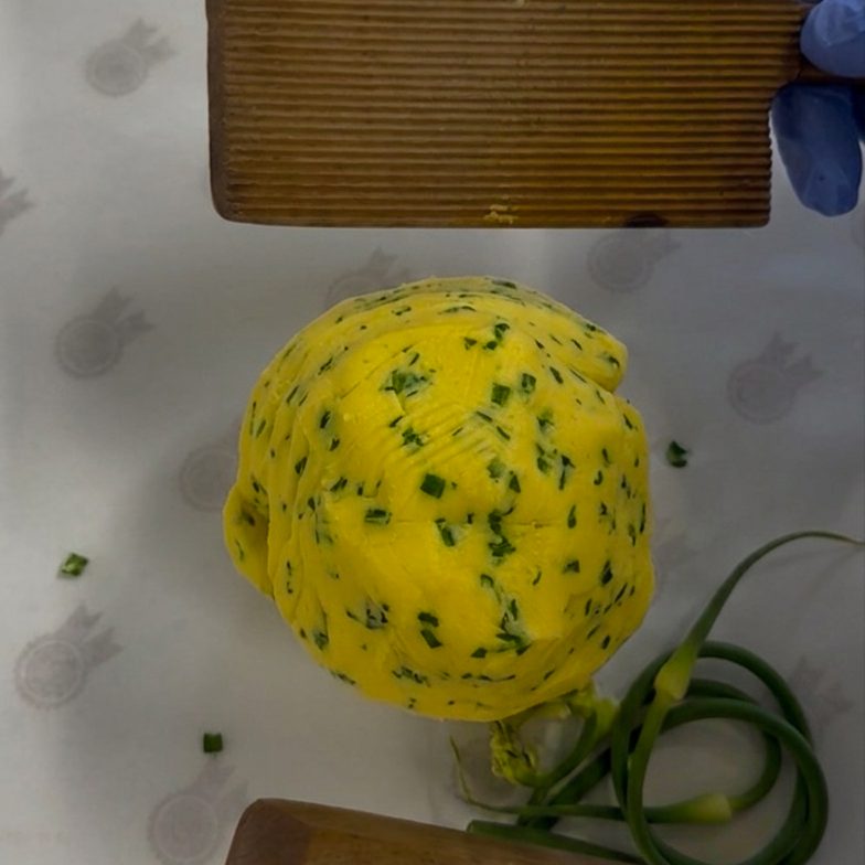 Preorder Raw Garlic Scape Butter