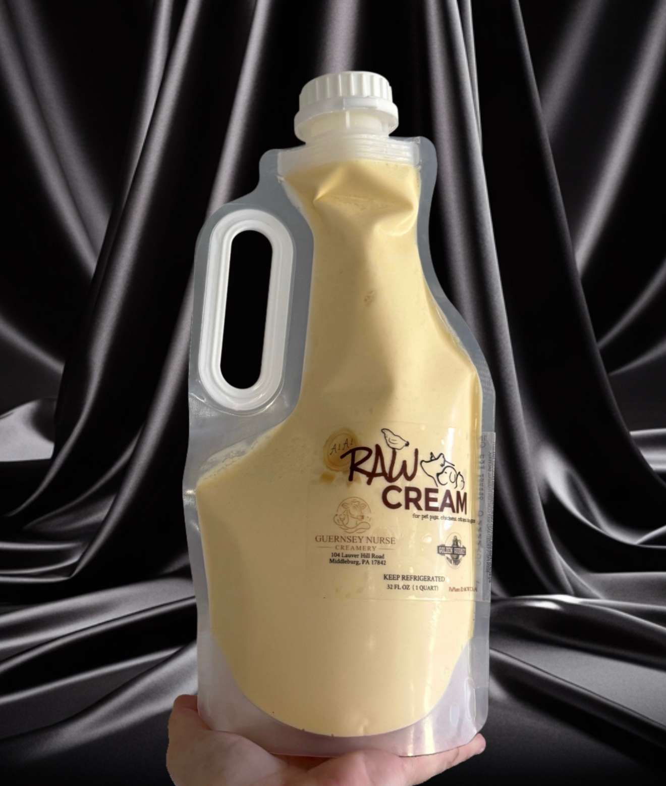 Raw A2A2 Golden Guernsey Cream