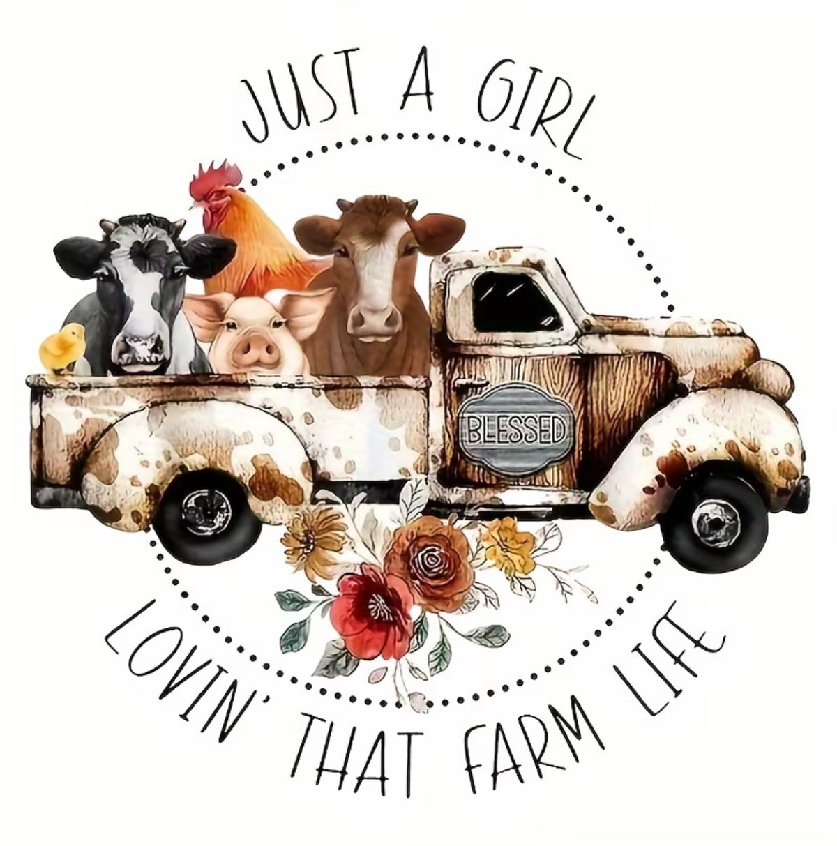 “Just a Girl” Heat Transfer